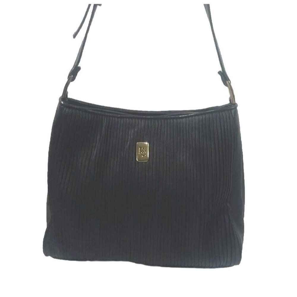diahann carroll Ribbed leather purse